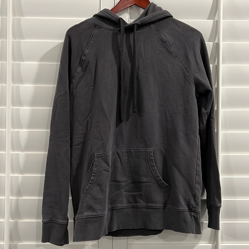 Dark grey hoodie